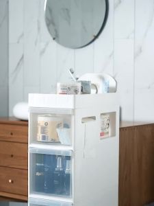 Kệ Lưu Trữ Phòng Tắm Cho Không Gian Hẹp 22CM