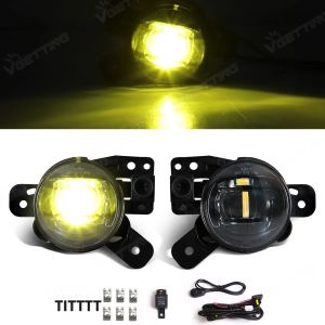 2 Đèn Sương Mù LED Màu Đen Cho Chevrolet Colorado 2023-2024 Buick Encore GX 2020-2024 Silverado 2500 2024 Trailblazer 2021-2023 - Cụm Đèn Sương Mù Cản Trước