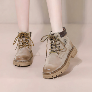 CAMEL | New Thick Sole Leather Workwear Boots
