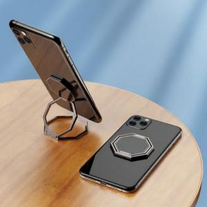 Creative Metal Foldable Adjustable Phone Tablet Stand 360 Degree Rotating