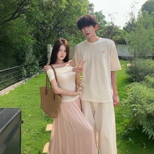 XILANDUO | Elegant Lace Off-Shoulder Fitted Long Skirt Set