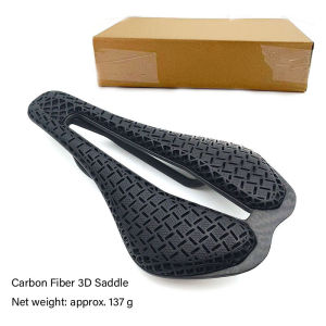 Ultralight Full Carbon Fiber Bike Saddle 3D Printing Mesh Breathable Cycling Seat Hollow Design For Road Bike MTB Bicycle Parts