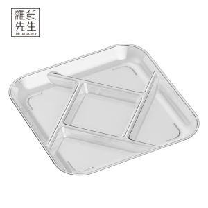 Creative Partitioned Fruit Tray Mr. Grocery Simple Modern Plastic Fruit Bowl Dessert Plate Serving Tray Fresh Style Home Use