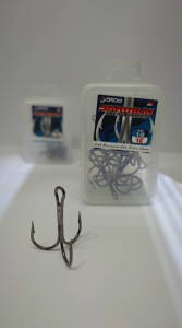 Kail Pancing Daido Samurai Treble Hook No.1 - No.2/0 (Isi 10pcs) Triple Hook Murah - Toms Fishing