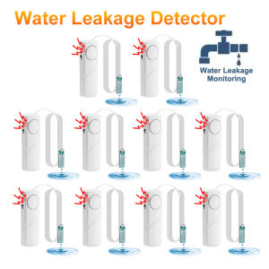 Independent Water Sensor Home Security Leakage Sound Alarm Detector Kitchen Flood Overflow Warning Detection