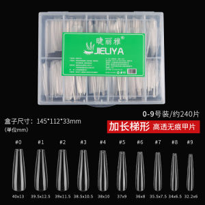 Professional Nail Salon Ultra Thin T Type Nail Tips Half Cover No Grinding Required Extensions Dog Pattern Nail Art Accessories