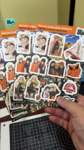 Naruto Vinyl Sticker Sheet Collectibles (10pcs) Waterproof Laminated