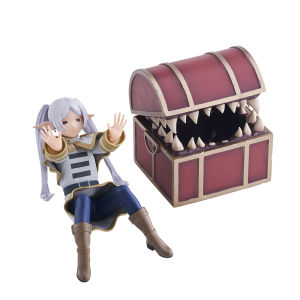 Bandai | Sousou No Frieren Anime Action Figure Frieren Beyond Journeys End Collectible PVC Statue Desktop Ornament Home Decor Model Gift