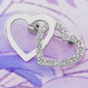 [BH5164 BH5166] Zhulian Kerongsang Anti Karat/ Rhodium Plated Clips Brooch Jewellery