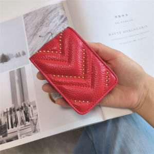 Small @ Ck Lipstick Pack Small Size Leather Cosmetic Bag Lipstick Storage Small Bag Portable Mirror Makeup Mini Lipstick Case