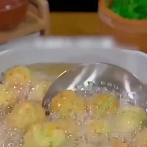 1pc Kitchen Quadruple Rice-meat Dumplings Maker Fish Meatball Household Mold Spoon