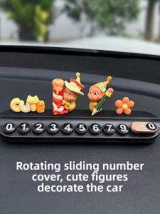 DREAMCAR | Cute Cartoon Temporary Parking Number Plate