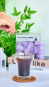 JWC Roastery x THE FREEZE COFFEE - SUNSET NO.4 | 15pcs | Arabica Medium Coffee | Freeze Dried | Capsule | Instant Coffee | Dissolve in Ice Water | Medium Roast