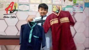 Setelan baju koko anak 3/4 usia 4 - 10 tahun