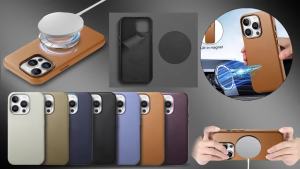 Leather Case For Magsafe iPhone 18 17 Air 16 15 14 13 Pro Max Plus 16E 17E Mag Safe Magnetic Wireless Charging Cover Shockproof