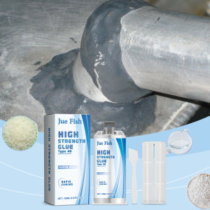 Strong Metal Repair Adhesive High Temperature Resistant Casting Repair Sealant Heat Resistant AB Glue for Metal Defects Repairs