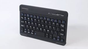 Keyboard Wireless Bluetooth Rechargeable Modern Minimalis Design