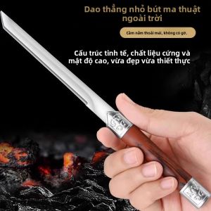 BAKULI | Dao Trái Cây Mini Dãmascus Thép Cứng Cao Di Động Sharp