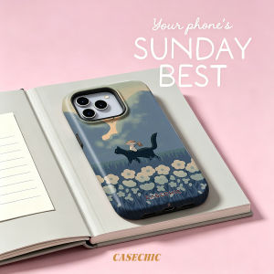 Potdemiel | Multicolor Brown Stripes For Case For iPhone 17 16 15 Pro Max TPU Anti-Scratch Outer Shell Raised Screen CaseChic