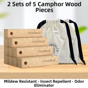 LYCOCELLE | Deodorizing Anti-Mold Anti-Insect Protection Cinnamon Wood Sticks