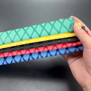Topranc 20cm 2:1 Non-Slip 5Color Heat Shrink Tube Anti-slip Fishing Rod Grip Cover Case