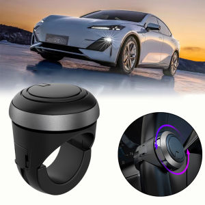 【Pphha】Car Steering Booster 360° Rotation Metal Bearing Handle Ball Steering Wheel Anti-slip Spinner Turning Control Knob Truck Auto Accessories