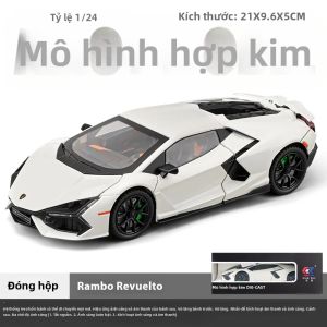 Tỉ Lệ 1:24 Rambo Revuelto Hợp Kim Đúc Xe Mô Hình Xe Thể Thao 4 Cửa Vật Trang Trí Bé Trai Chơi Game Tặng Đồ Chơi Sưu Tập