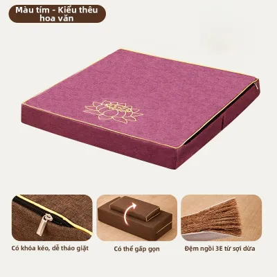 NANGDUXIONG | Đệm Tọa Thiền Đặc Trị Từ Sợi Dừa