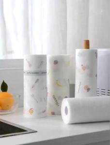 ทิชชู่ซักได้  แบบม้วน กระดาษเช็ดจาน คราบน้ำมัน ดูดซับน้ำมันได้ดี นำกลับมาซักใหม่ใช้ซ้ำได้ ช่วยประหยัดเงิน