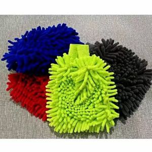 Sarung Tangan Cendol Microfiber / Kain Lap Pembersih 2 Sisi