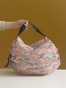 Large capacity portable shopping bags and foldable eco-friendly grocery shopping bags
