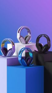 Tai nghe game không dây Lightspeed Logitech G733 - Headband tùy chỉnh RGB Lightsync màn loa Pro-G Mic Blue Voice