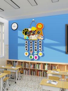 Trang Trí Tường Văn Hóa Reading Festival Blackboard Corner Ring Chủ Đề Vật Liệu Trang Trí Lớp Học Trang Trí Tường
