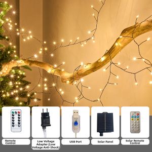 BEAUTY IN THE LIGHT | Simulated LED Firework Light For Christmas Decoration