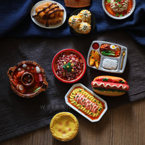 Magneesia Hình Thức Thú Vị 3D Sáng Tạo Cá Nhân Hóa Đồ Ăn Đẹp Mắt Từ Trung Quốc Đại Lục Trang Trí Nhà Cửa Đồ Trang Trí