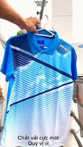 Áo cầu lông Victec chính hãng chất vải mềm mại thoáng mát phù hợp cho các hoạt động thể thao AVT13