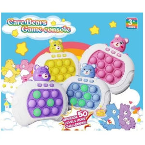 FUNToy Pop It Dorong Mainan Gelembung Game Dengan Mesin Game LED Menghilangkan Stres Mainan fidged toys game Antistress