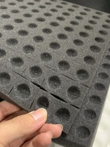 Soilless Cultivation Seedling Sponge with Concave Hole for Balcony Vegetable Planting Fruit Vegetable Sponge Block Hydroponic Cultivation Cotton