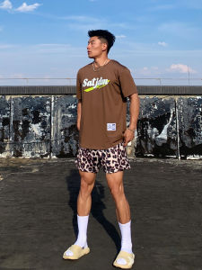 American Style Basketball 2.0SAT Training Suit Quick Dry Short Sleeve Running Sports Breathable Shooting Fitness Gymnastics