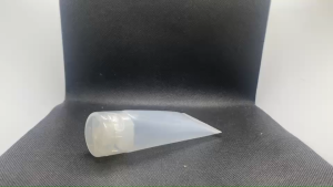 หลอดโฟม 50 มล.ขาวขุ่น รุ่นผอม + ฝาเปิดปิด (จำนวน 100 หลอด)