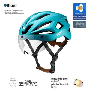 West Biking | Magnetic Color Changing Windshield Bike Helmet