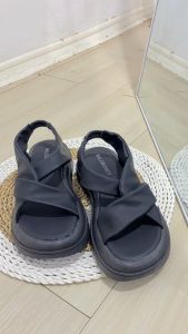 SK Sendal sandal wanita terbaru kekinian S-23 bahan karet elastis 2024