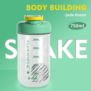 YOULUNMEI | Protein Powder Fitness Shaker Cup Plastic Tritan