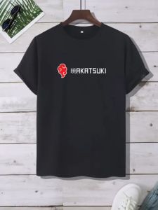 Baju kaos pria lengan pendek atasan pria baju kaos laki laki dewasa polos atasan pria oblong akatsuki