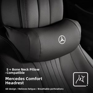 MENGDAO | Neck Support Pillow & Lumbar Support for Mercedes GLC & E300L