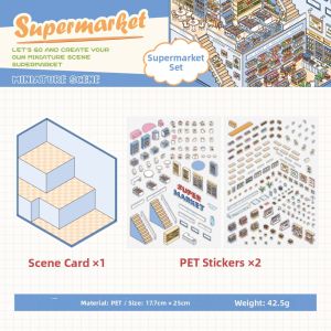 Yuxian | Luxury 3D Miniature DIY Sticker Painting