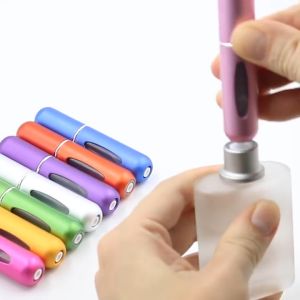 HaloDay ขวดปั๊มแบ่งน้ำหอม ขนาดพกพา 5 มล(สำหรับเติม) ขวดน้ำหอมเปล่า ขวดน้ำหอมพกพาสะดวก