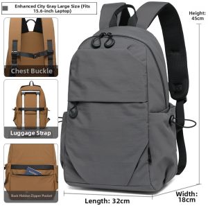 Waterproof Lightweight Hiking Commute Backpack Large Capacity