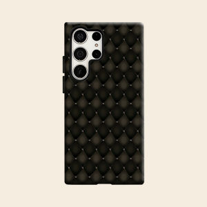 Dark Diamond Tuft Luxury Fashion Full Lens Protective Case for Samsung Galaxy S26 S25 S24 A56 A36 Plus Ultra