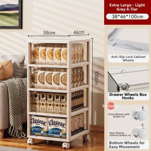 Multi-functional Drawer Storage Cabinet